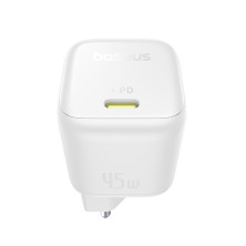 Сетевое зарядное устройство Baseus PicoGo GaN6 Pro Fast Charger 1C PD3.0 45W Type-C 3A Белый