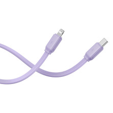 УМБ Baseus Qpow2 Dual-Cable 20000mAh 22.5W 2.4A з технологією QC3.0+PD3.0 та iP 20W+Type-C 22.5W кабелем Фіолетовий