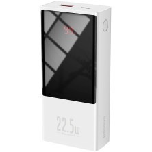 УМБ Baseus Super Mini 20000mAh 22.5W 5A с технологией QC3.0+PD3.0 + Кабель USB to Type-C Белый