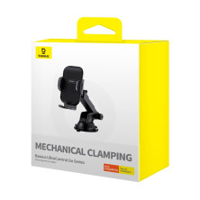 Автотримач для телефона Baseus UltraControl Go Series Clamp-Type Phone Holder Suction Cup Version на торпедо Чорний