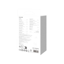 Кабель Baseus CoolPlay Series Fast Charging Data Cable Type-C to Type-C 100W 20V 5A 1m Белый