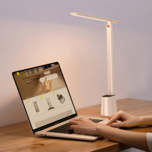 Настольная лампа Baseus LED Smart Eye Reading Desk Lamp с встроенным аккумулятором 2200 mAh Белый