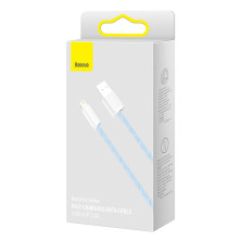 Кабель Baseus Dynamic Series Fast Charging USB to Lightning 2.4A 2m Голубой