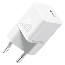 Мережевий зарядний пристрій Baseus GaN5 Fast Charger 1C PD3.0 20W Type-C 3A Білий