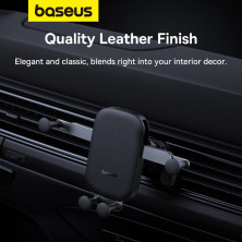 Автотримач для телефону Baseus UltraControl Mega Series Folding Screen Phone Car Mount у повітропровід Чорний