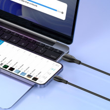 Кабель Baseus Pudding Series Fast Charging Data Cable USB to Lightning 2.4A 1.2m Черный