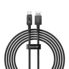 Кабель Baseus Unbreakable Series Fast Charging Data Cable USB to Type-C 100W 20V 5A 2m Чорний