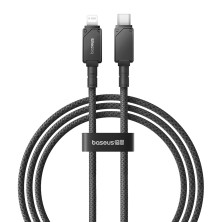 Кабель Baseus Unbreakable Series Fast Charging Data Cable Type-C to Lightning PD 20W 1m Черный