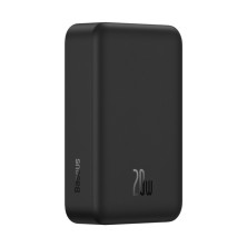 УМБ Baseus Magnetic Mini Wireless Fast Charge 2in1 20000mAh 20W 3A QC3.0+PD3.0 з Бездротовою зарядкою Qi 15W Чорний