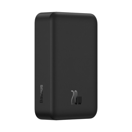 УМБ Baseus Magnetic Mini Wireless Fast Charge 2in1 20000mAh 20W 3A QC3.0+PD3.0 с Беспроводной зарядкой Qi 15W Черный
