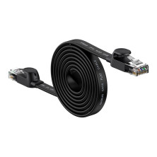 Кабель Baseus High Speed RJ45 Gigabit Network Cable Ethernet Плоский 2m Черный