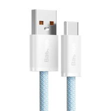 Кабель Baseus Dynamic Series Fast Charging Data Cable USB to Type-C 100W 20V 5A 1m Голубой