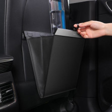 Автомобільний органайзер Baseus Large Garbage Bag for Back Seat контейнер для сміття на спинку сидіння Чорний