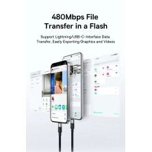 Кабель Baseus StarSpeed Series 3-in-1 Fast Charging Data Cable USB to Lightning+Type-C+MicroUSB 100W 1.5m Чорний