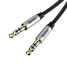 Аудіо-кабель Baseus Yiven AUX 3.5 to AUX 3.5 Audio Cable M30 1м Чорний