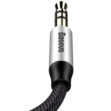 Аудіо-кабель Baseus Yiven AUX 3.5 to AUX 3.5 Audio Cable M30 0,5м Чорний