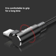 Кабель Baseus MVP Elbow Cable USB to Lightning 2A 1m Красный