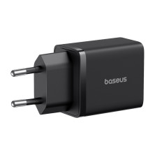 Сетевое зарядное устройство Baseus Cube Fast Charger QC3.0+PD3.0 20W USB+Type-C 3A Черный