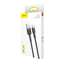 Кабель Baseus Cafule Cable USB to Micro USB 2.4A 1m Черный
