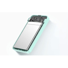 УМБ Baseus MagPro Magnetic Bracket Wireless Fast Charge 5000mAh 20W 2.4A QC3.0+PD3.0 з Бездротовою зарядкою Qi 15W Блакитний