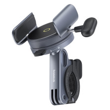 Мото-вело тримач для смартфона Baseus PrimeTrip Series Magnetic Bike Phone Holder Чорний