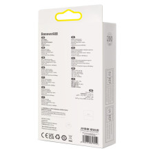 Кабель Baseus Glimmer Series Fast Charging Data Cable USB to Lightning 2.4A 2m Синий