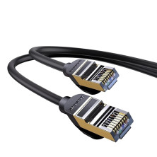 Кабель Baseus High Speed CAT7 Seven Types RJ45 10Gigabit Network Cable Ethernet Круглый 1.5m Черный