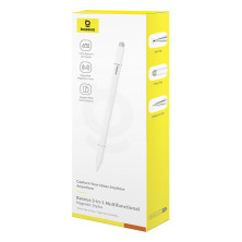 Стилус Baseus Smooth Writing 3 3-in-1 Passive Stylus Magnetic Version Белый
