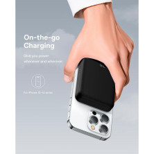 УМБ Baseus Magnetic Mini Wireless Fast Charge 2in1 10000mAh 30W 3A QC3.0+PD3.0 з Бездротовою зарядкою Qi 15W Чорний