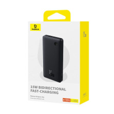 УМБ Baseus Airpow Lite 10000mAh 15W 3A USB+Type-C Чорний