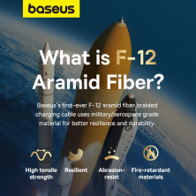 Кабель Baseus Unbreakable Series Fast Charging Data Cable Type-C to Lightning PD 20W 1m Серый