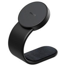 Бездротовий автомобільний зарядний пристрій Baseus C02 Magnetic Phone Holder Wireless Charger з функцією MagSafe і технологією Qi 15W Чорний