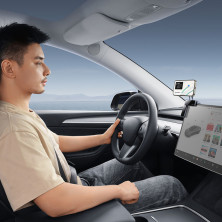 Автотримач для телефону магнітний Baseus MaxView Magnetic Car Mount for In-Vehicle Infotainment Screen на екран в автомобілі Чорний