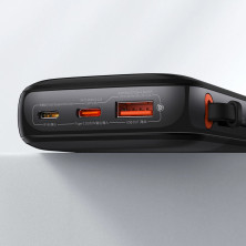 УМБ Baseus Q Pow Pro 20000mAh 22.5W 5A з технологією QC3.0+PD3.0 та Type-C кабелем 22.5W Чорний