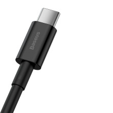 Кабель Baseus Superior Series Fast Charging Data Cable USB to Type-C 66W 11V 6A 1m Черный