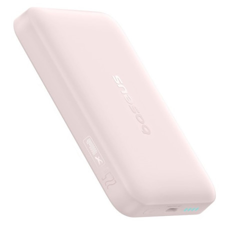 УМБ Baseus EnerFill FM11 Ultra-Mini Magnetic 2in1 10000mAh 22.5W 3A QC3.0+PD3.0 с Беспроводной зарядкой Qi 15W Розовый