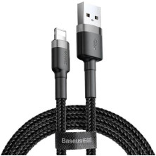 Кабель Baseus Cafule Cable USB to Lightning 1.5A 2m Чорний