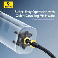 Автокомпресор універсальний Baseus SuperMini Mega Series 120W Чорний