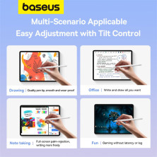 Стилус для iPad Baseus Writing 2 Series Wireless Charging Active Version 10 часов Белый