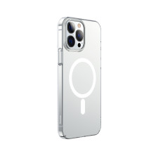 Чохол Baseus Crystal Magnetic Phone Case для iPhone 13 Pro Max 6.7" Прозорий