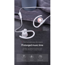 Беспроводные Bluetooth 5.0 наушники Baseus Encok S17 Белый