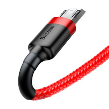 Кабель Baseus Cafule Cable USB to Micro USB 2.4A 1m Красный