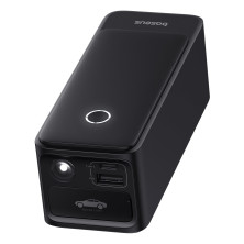 Пускозарядний пристрій Бустер Baseus Super Energy Alpha Series Jump Starter 3in1 12V 6000mAh 600A з функцією Павербанка та LED ліхтарика Чорний