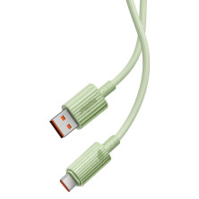 Кабель Baseus Habitat Series Fast Charging Data Cable USB to Type-C 100W 20V 5A 2m Салатовий