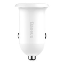 Автомобільний зарядний пристрій Baseus Grain Pro Car Charge 2USB 4.8A Білий