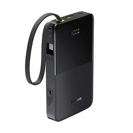 УМБ Baseus EnerFill FC51 Bipow2 Pro 10000mAh 22.5W 2.4A с технологией QC3.0+PD3.0 та Type-C кабелем 22.5W Черный