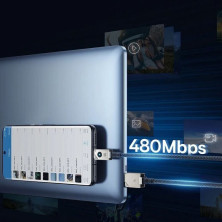 Кабель Baseus Unbreakable Series Fast Charging Data Cable USB to Type-C 100W 20V 5A 1m Черный