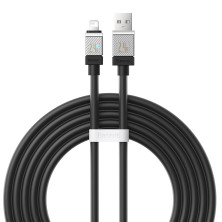 Кабель Baseus CoolPlay Series Fast Charging Cable USB to Lightning 2.4A 2m Чорний