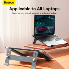 Підставка для ноутбука Baseus UltraStable Series Desktop Laptop Stand Сірий