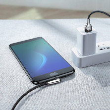 Кабель Baseus Sharp-Bird Mobile Game Fast Charging Data Cable USB to Micro USB 2A 2m Чорний